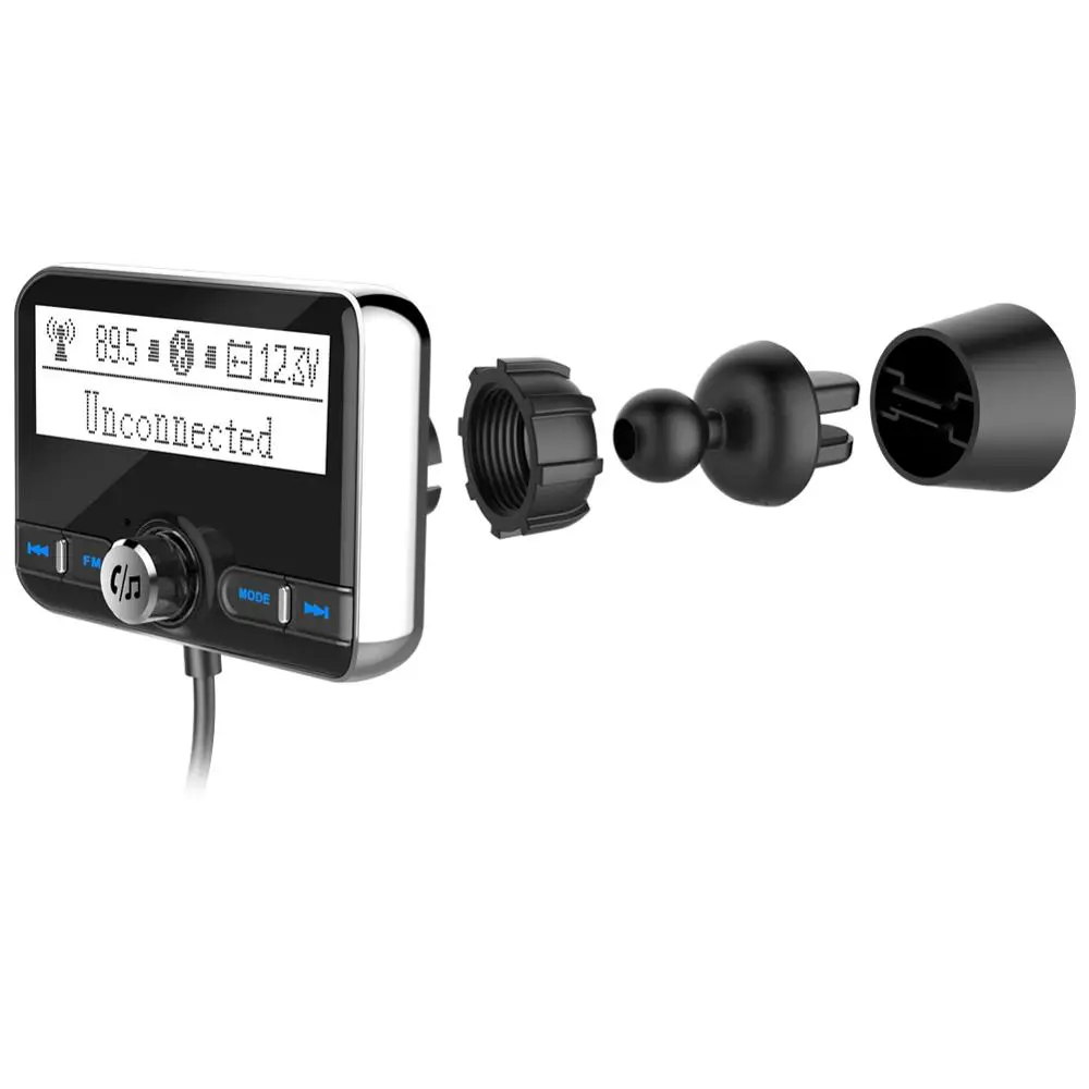 ANLUD Bluetooth Автомобильный fm трансмиттер Беспроводной автомобиля AUX модулятор Mp3