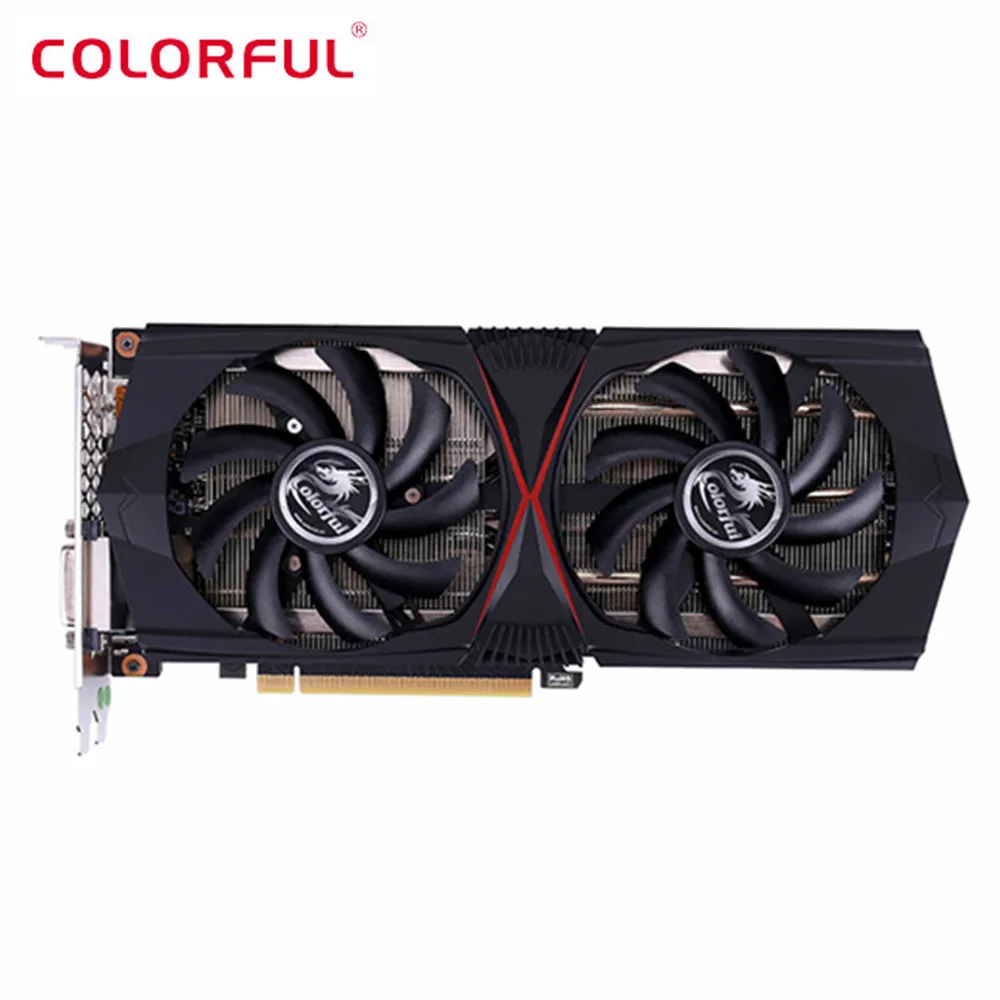 Цветная видеокарта Nvidia GeForce RTX 2070 8G Классический дизайн Shark Side двойная с контролем