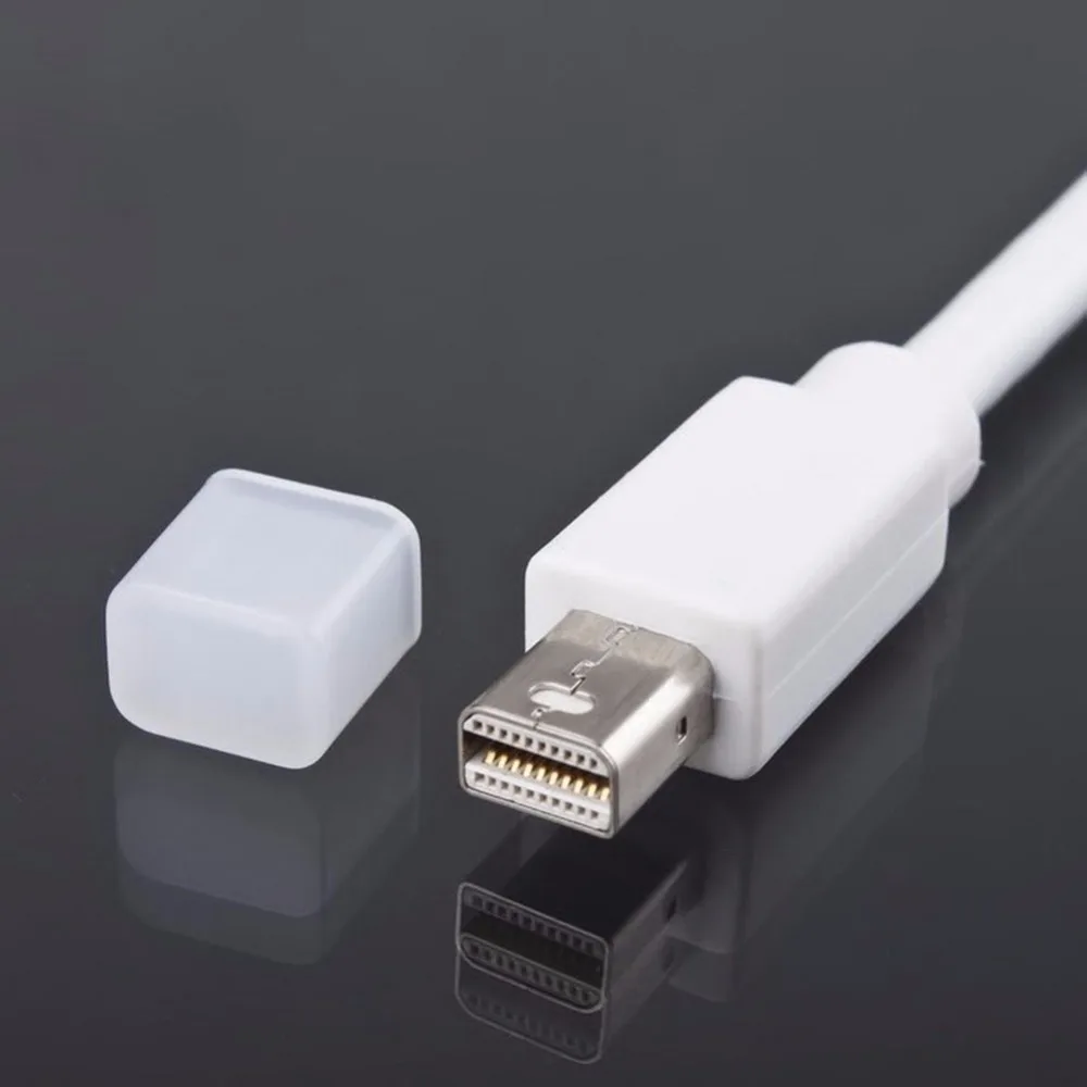 Full HD Mini Displayport к HDMI Кабель адаптер Thunderbolt DP конвертер 1080 P для MacBook Pro Air Mac PowerBook 20 см| |
