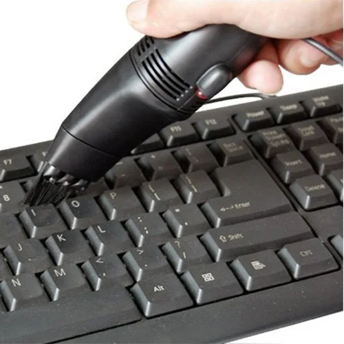 1 шт. мини USB настольная клавиатура пылесос с кистями набор черный офисный