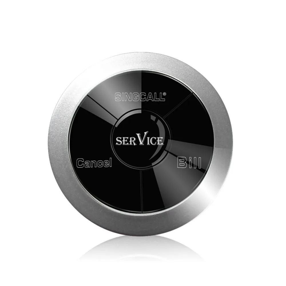 Беспроводная система SINGCALL 1 экран и 10 водонепроницаемых многокнопочных звонков
