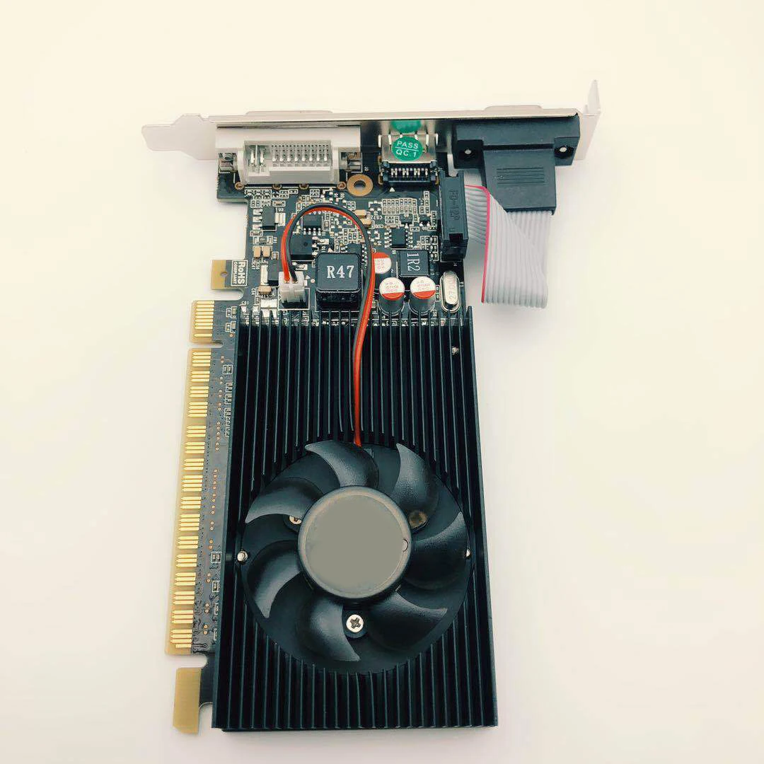 GT710 2G DDR3 desktop нож карточная игра дискретные настольный компьютер ноутбук