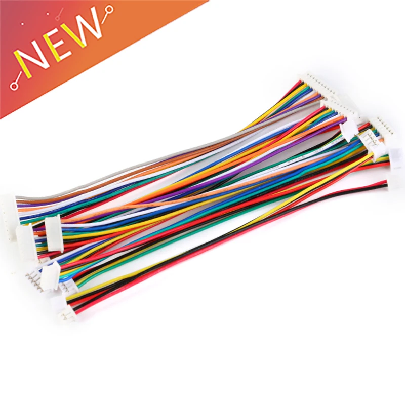 

Разъемы SH1.0 JST 2/3/4/5/6/7/8/100 Pin, 28AWG, Your Cee