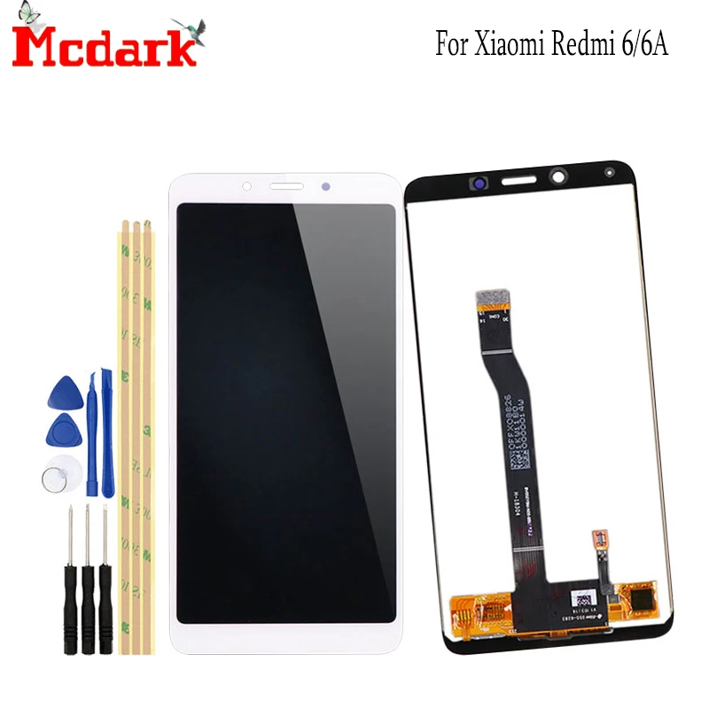 Mcdark 5 45 дюймов для Xiaomi Redmi 6 Сменные аксессуары ЖК дисплей сенсорный экран 6A