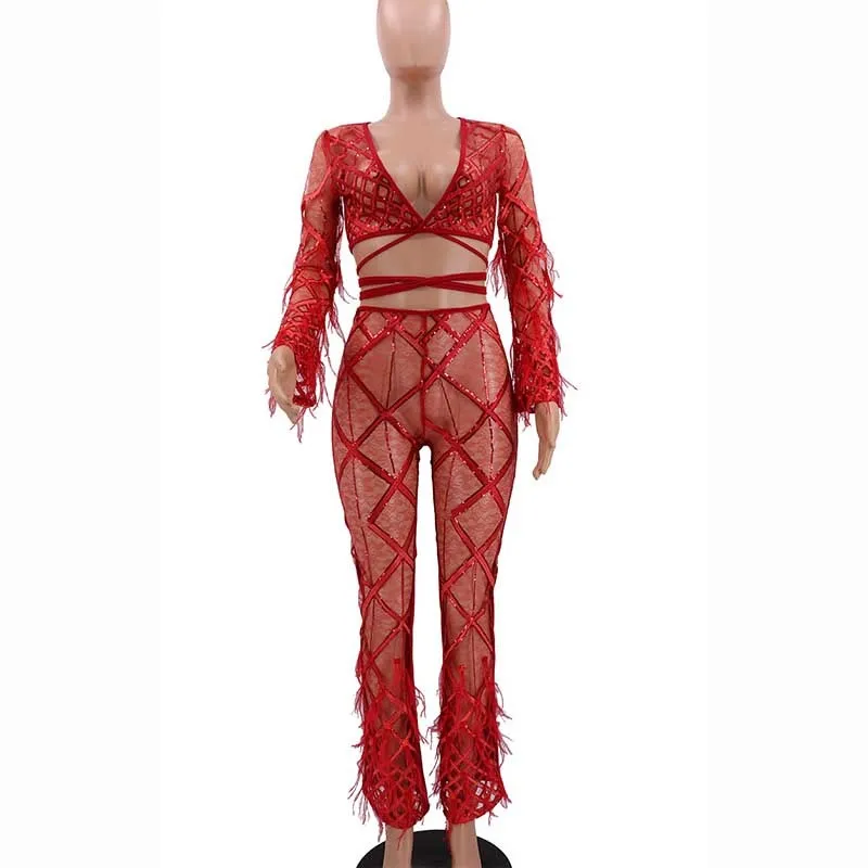 2018 зимний сексуальный глубокий v-образный вырез с блестками длинным рукавом