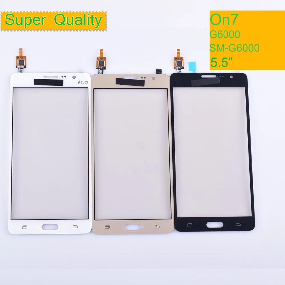 10 шт./лот для Samsung Galaxy On7 G6000 SM сенсорный экран с сенсорной панелью и планшета