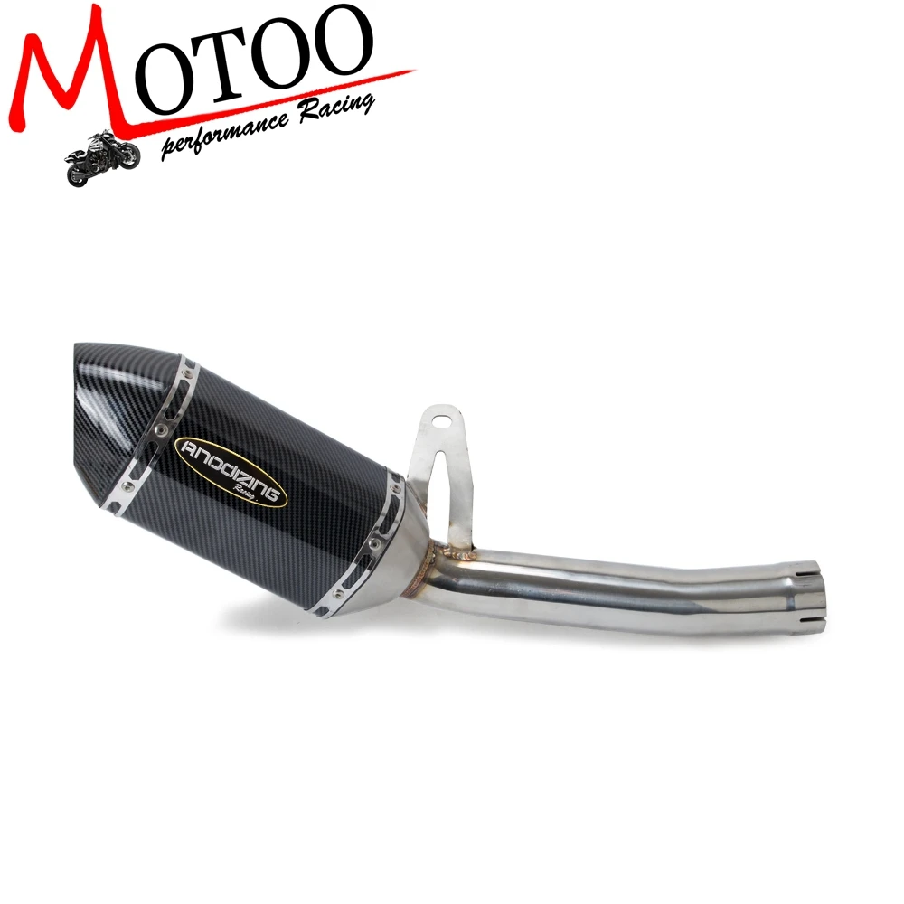 Для YAMAHA MT09 MT 09 FZ not tracer 2014 2019 полная выхлопная система мотоцикла без шнуровки с