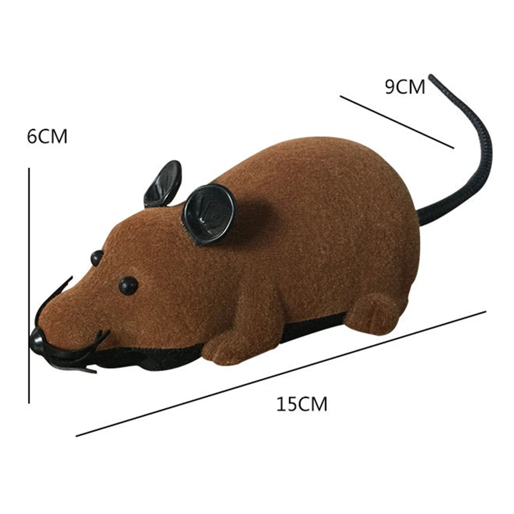 Wireless Remote Control RC Electronic Rat Mouse Mice Toy For Cat Puppy Funny Toy|Роботы и животные с ДУ| |