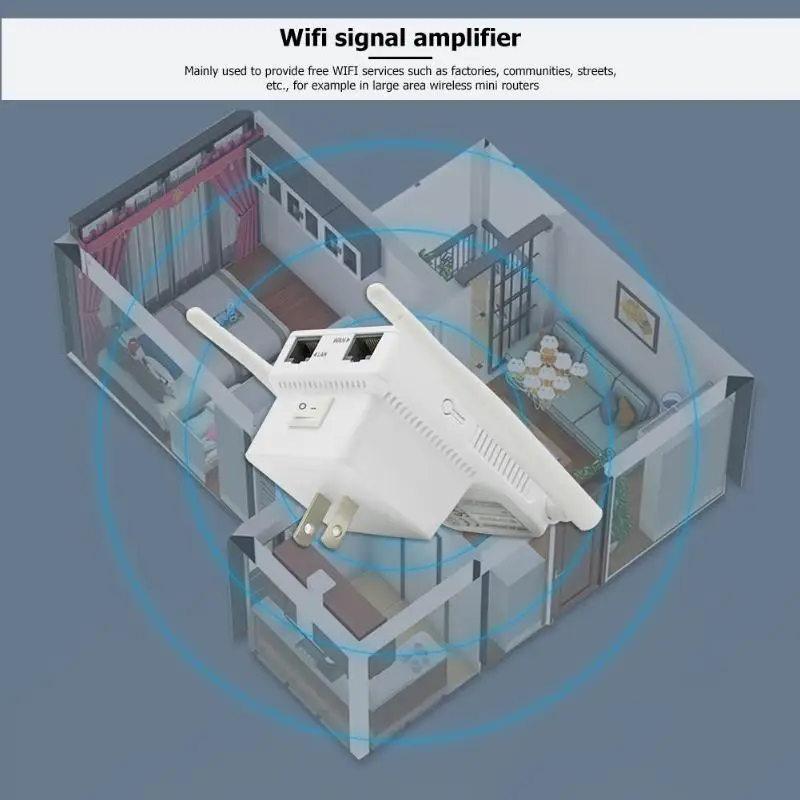 Wi Fi повторитель WN532 с двумя антеннами 300 м|Беспроводные роутеры| |