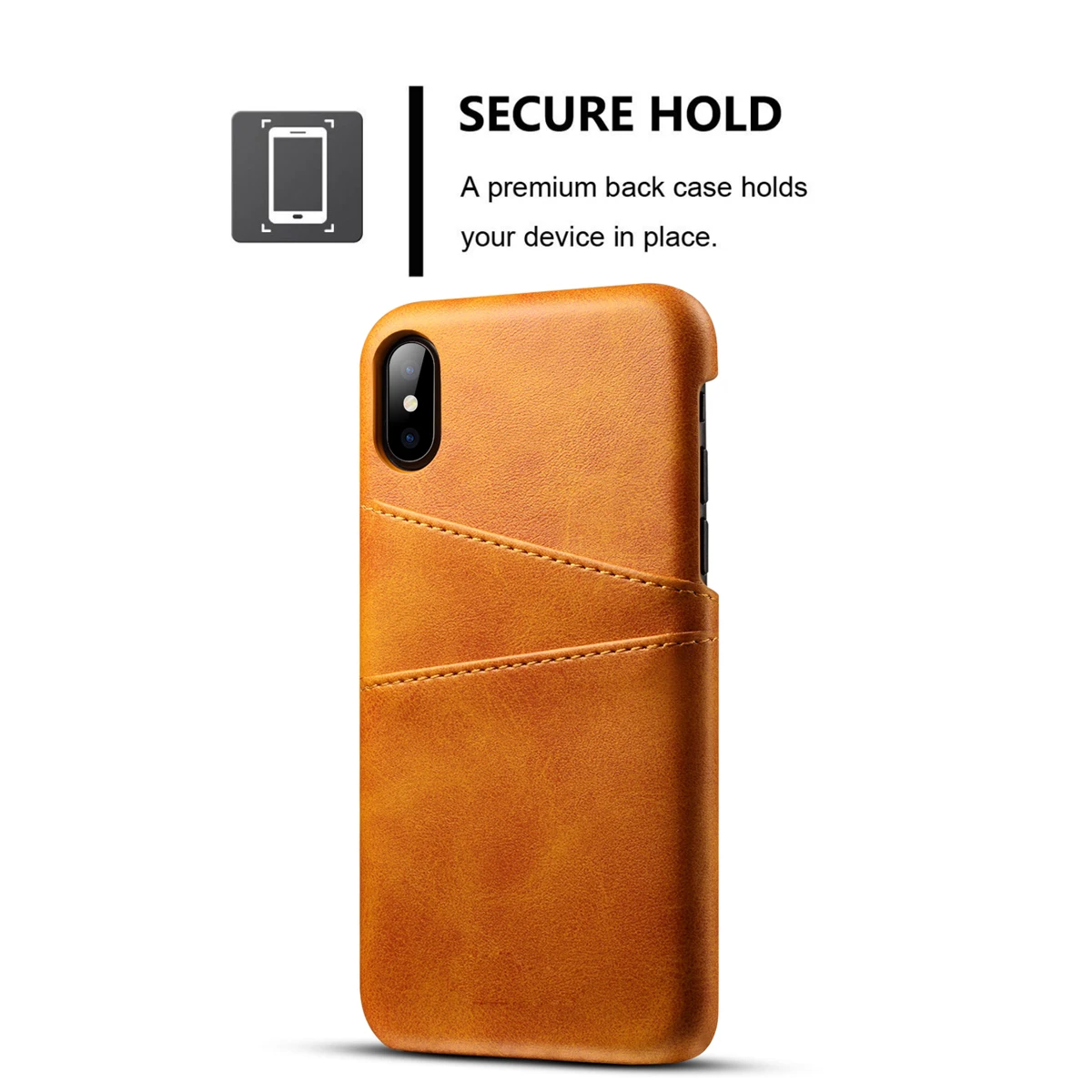 CASEWIN ретро PU кожаный чехол для iPhone Xs Max задняя крышка телячья кожа телефона с