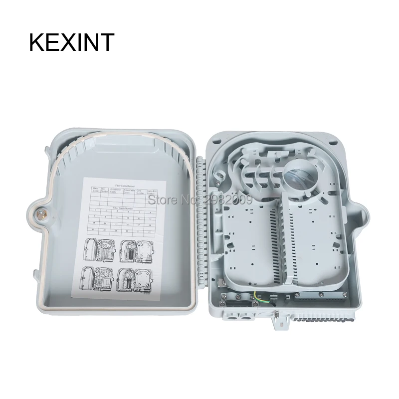 KEXINT FTTH волоконно оптическая распределительная коробка 24 ядра/коробка
