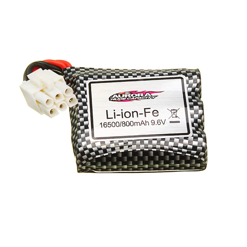 1/2 шт 16500 9 6 V 800mAh литий-ионный-Fe аккумулятор для 9115 S911 1/12 2 4G Rc Автозапчасти игрушек