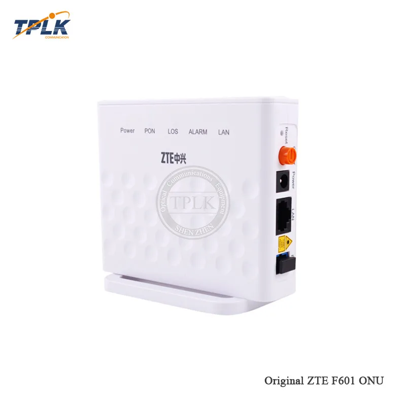 100% оригинальный новый ZTE F601 GPON FTTH ONT ZXA10 терминал или FTTO onu с 1GE Ethernet портом