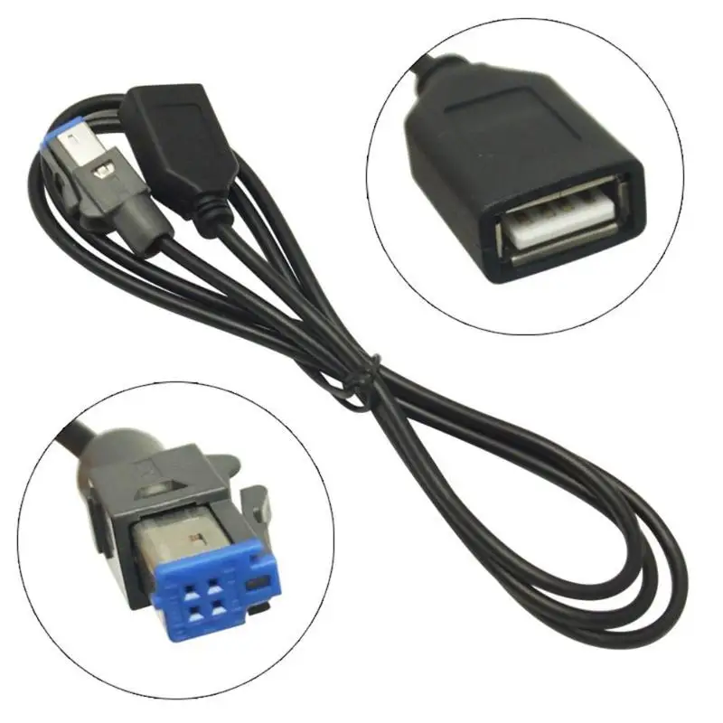 Usb разъем для AUX In 4 pin автомобильного аудио CD плеера Кабель адаптер Subaru Forester XV Outback