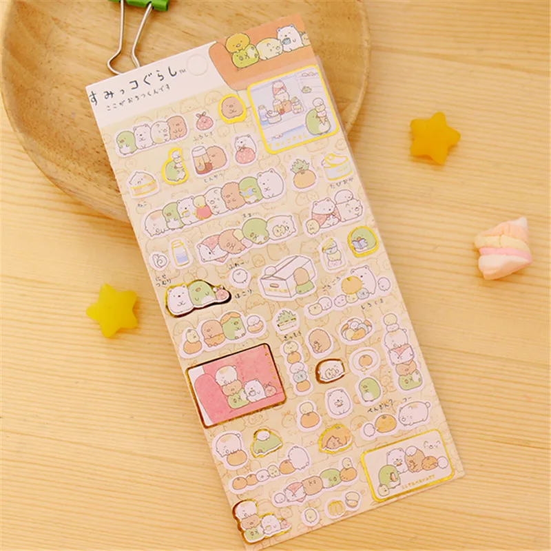 Симпатичные прозрачные наклейки с животными s Kawaii DIY Декоративные для рукоделия