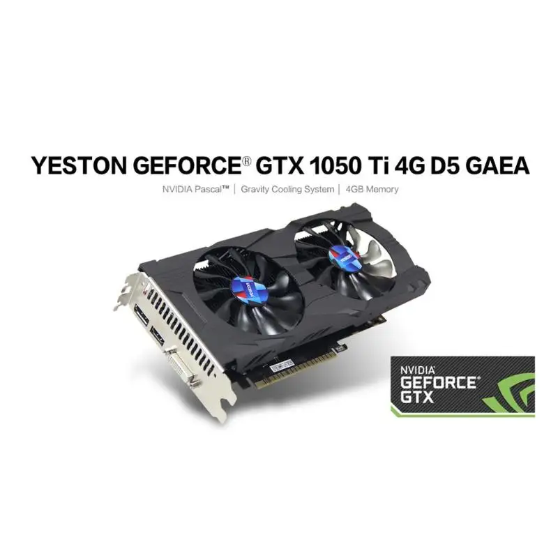 Видеокарта Yeston GTX1050Ti 4G GDDR5 1392 МГц бит|Видеокарты| |