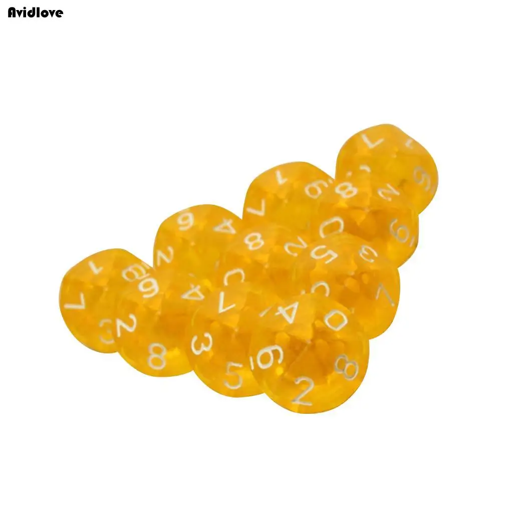 Творческий многогранный акрил Семья вечерние играл около 2 3 см/0 9 inch игры