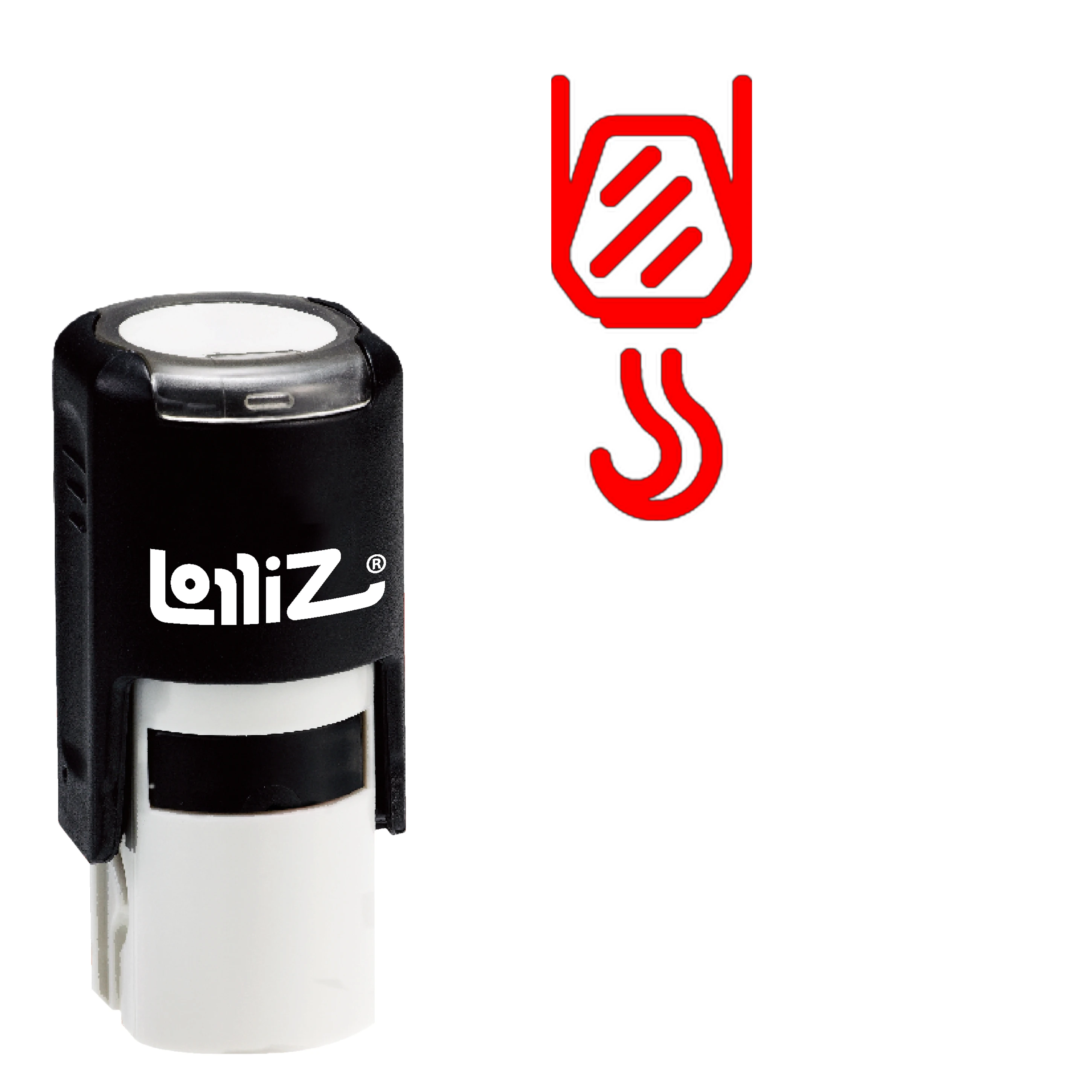 

LolliZ кран крюк самозатачивающийся резиновый штамп-Современная серия символов