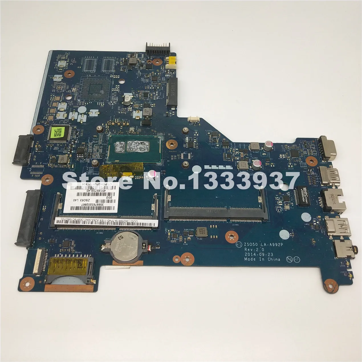 Материнская плата для ноутбука HP 15R 15 R 250 G3 материнская I3 4005U ZS050 LA A992P 776082 501 774716 001