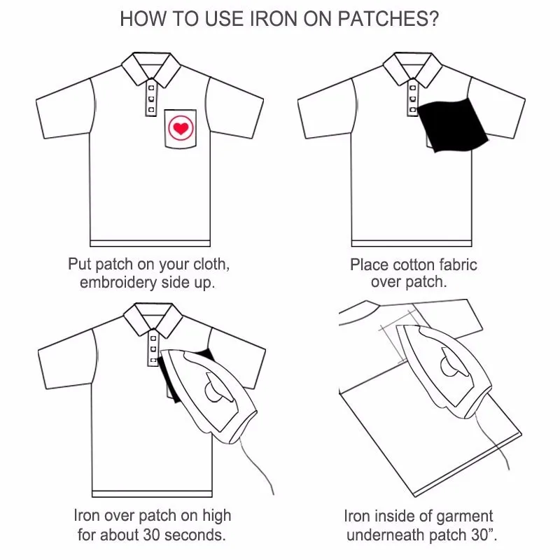 

Pulaqi New Cute Cat Appliques Cartoon Animal Iron-on Patches Embroidered Sewing Applique For Clothes Apparel DIY Round Badges H