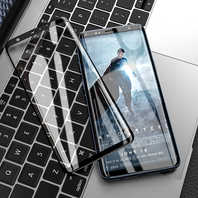 YOYIC 6D полное покрытие из закаленного стекла пленка для samsung Galaxy S9 S8 Plus Note 8 9 Защитное стекло для экрана для samsung S6 S7 Edge