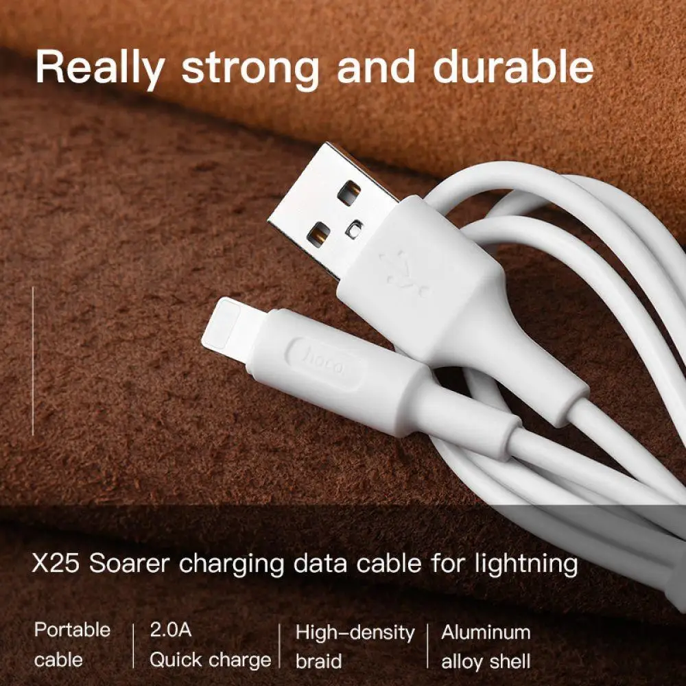 HOCO USB кабель для быстрой зарядки телефона передачи данных зарядного устройства |