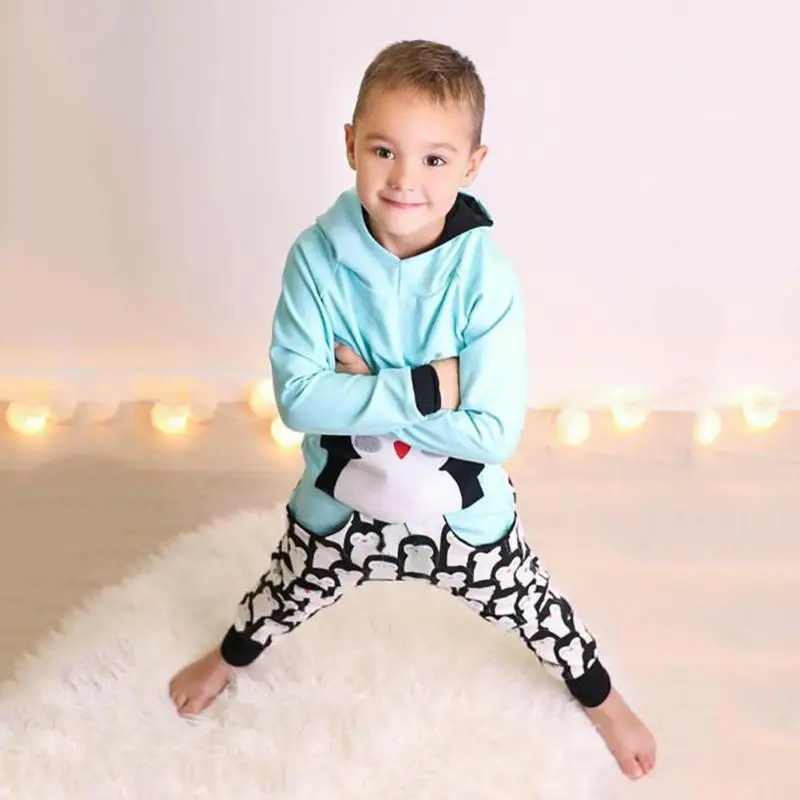 Комплект одежды из 2 предметов с длинными рукавами для маленьких детей теплые