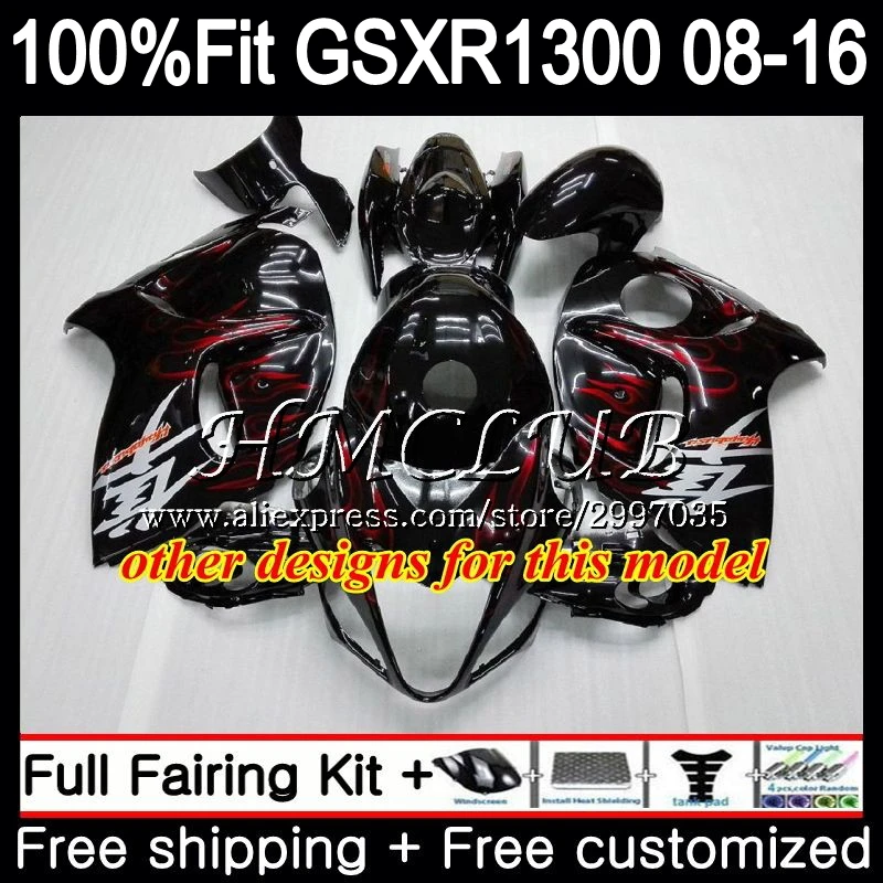 Инъекция фиолетового черного цвета для SUZUKI Hayabusa GSXR1300 2008 2009 2010 2011 40h c. 2 фонарь 2012 08