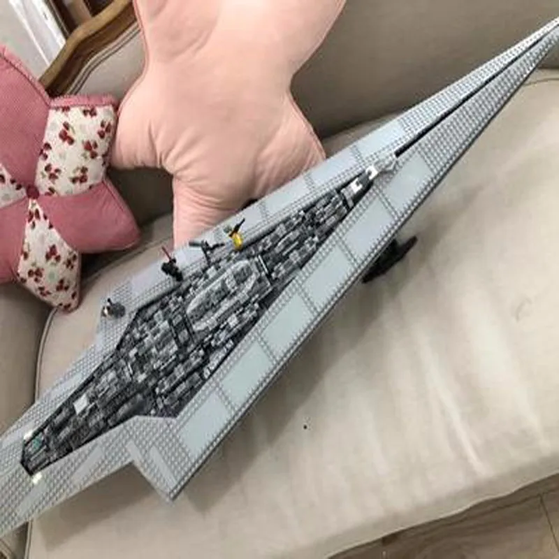 Новый блок 05028 серии Межзвездный эсминец дети Alpinia 3208 шт. игрушки-конструктор