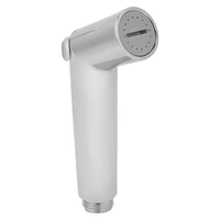 silver abs multi function g12 handheld bidet shower spray head handheld toilet bidet bathroom cleaning spray head