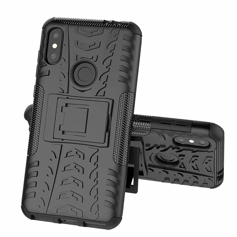 Alesser For Motorola Moto One Power Silicone Case 6.2'' Protective Shockproof P30 Note Phone Armor |
