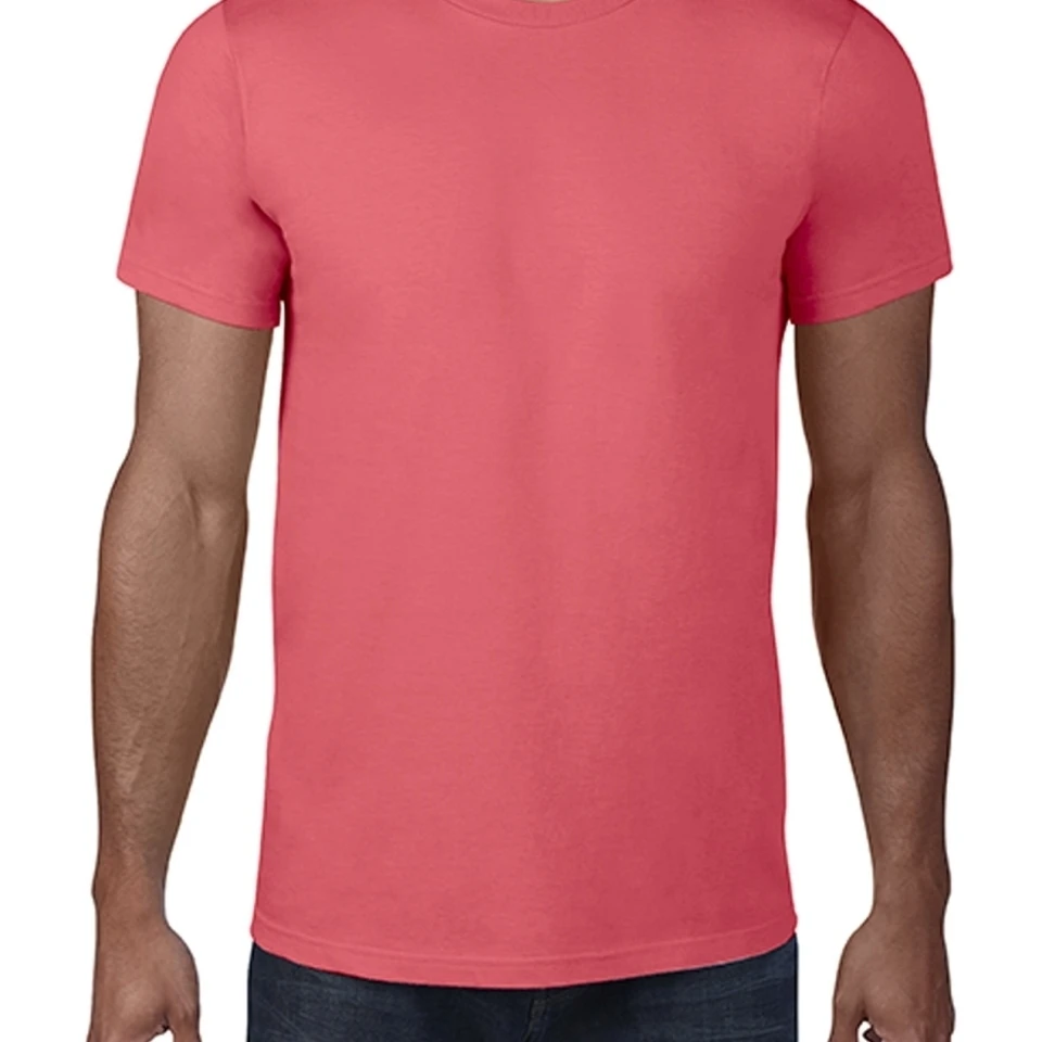 Anvil 980-Coral-S Adult Lightweight Tee Coral - Small |
