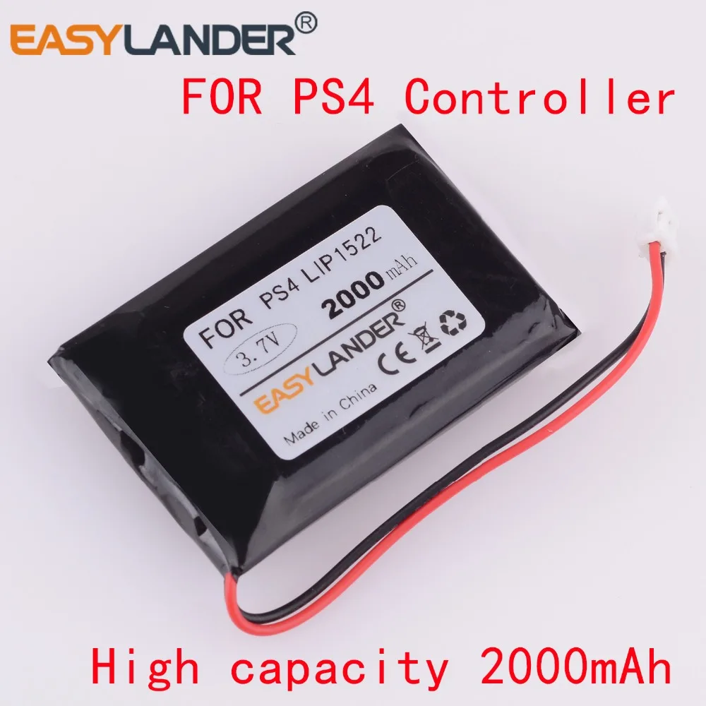 

2000mAh PS4 Gamepad LIP1522 Rechargeable Extended Replacement Batteries for Sony Playstation PS4 Controller CHU-ZCT1H CHU-ZCT1E