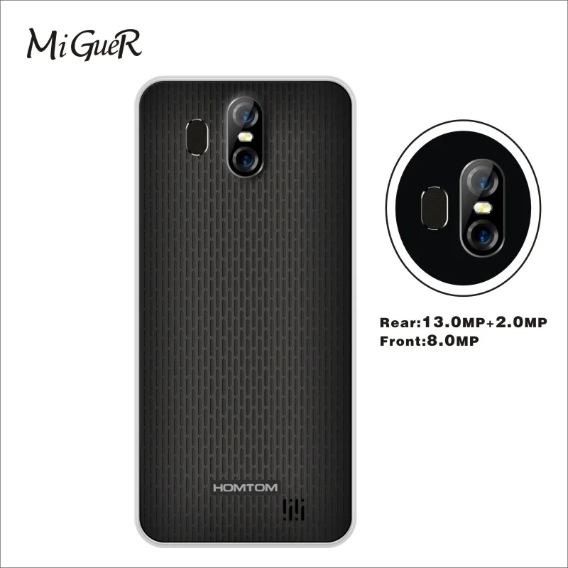 HOMTOM S16 отпечатков пальцев мобильный телефон 18:9 край менее Дисплей 5 &quotHD 2 ГБ + 16 GB