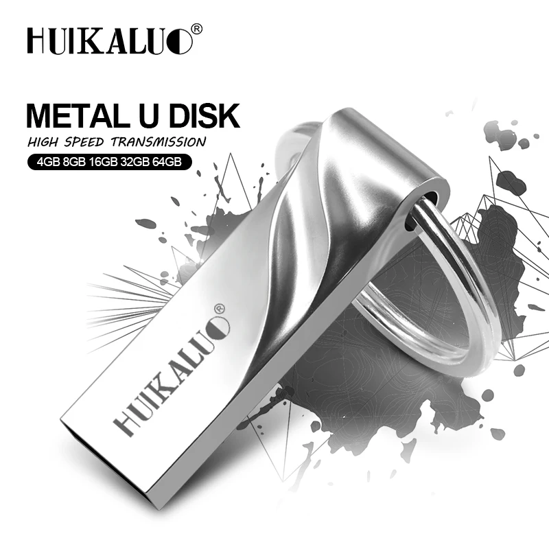Huikaluo металлический 64 Гб USB флеш-накопитель Бесплатная доставка 4 ГБ 8 16 32 128 chiavetta usb