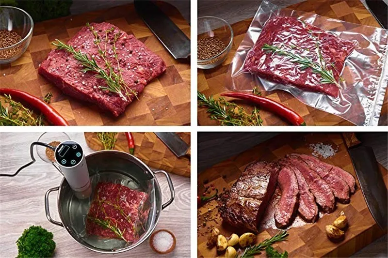 Sous Vide погружной плита 1200 Вт с цифровой светодиодный сенсорный экран для