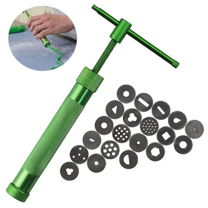 Глиняная глина с 20 дисковыми дизайнами глиняная скульптура для моделирования из