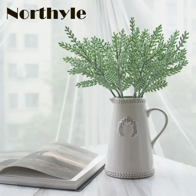 Искусственный лист антлера northstyle зеленые листья для украшения дома и вечеринки