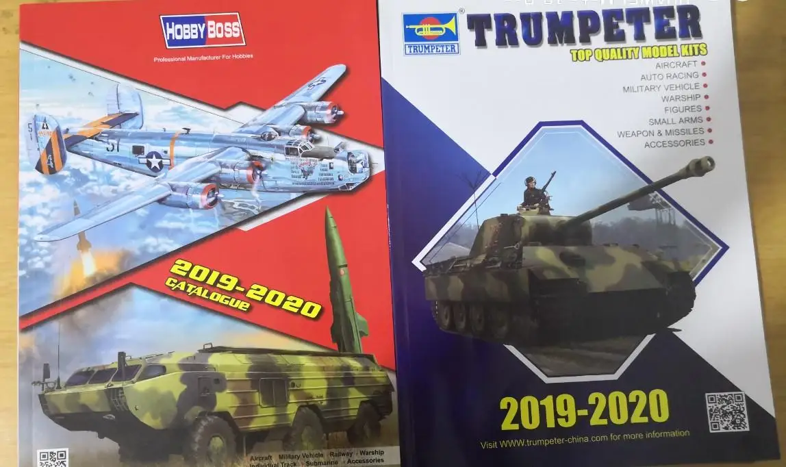 HobbyBoss and Trumpeter 2019-2020 каталог новейшие модели книг | Игрушки и хобби