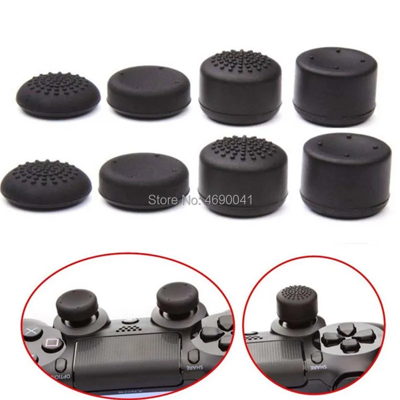 Мягкий силиконовый Противоскользящий чехол для Sony Play Station 4 PS4 8 шт.|Запасные части|