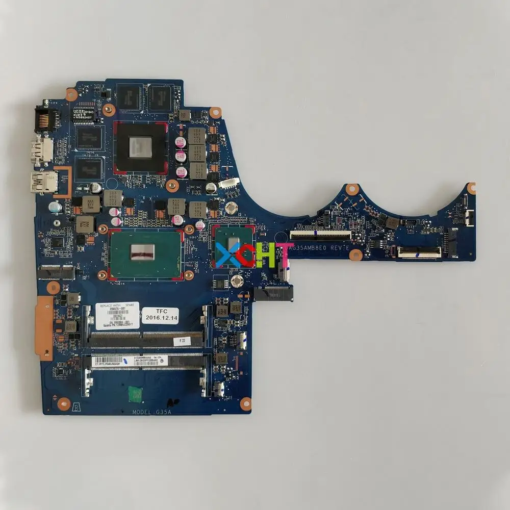 Материнская плата для ноутбуков и ПК 856676 001 601 DAG35AMB8E0 w 960M/2 ГБ GPU процессор HP 15 BC/AX