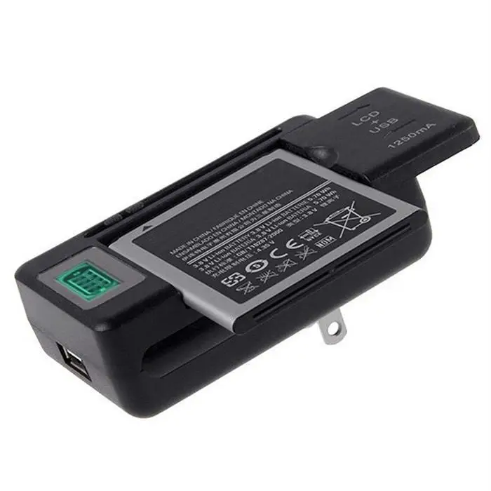 Общее зарядное устройство ЖК дисплей Smart USB DC 4 35 в с функцией индикации быстрое