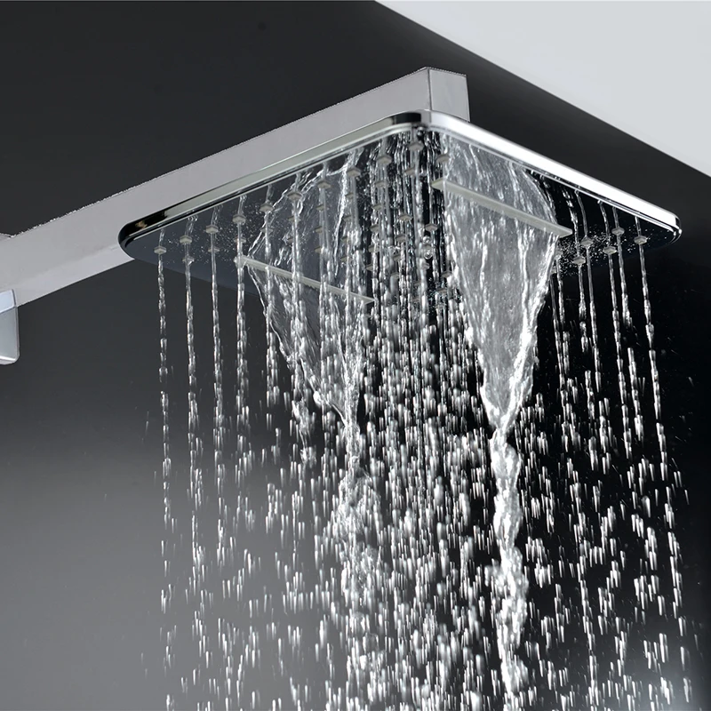 3 функции Ванная комната душевой набор светодиодный цифровой Дисплей смеситель