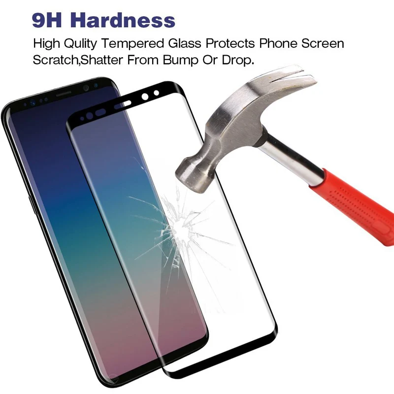 3D изогнутая пленка из закаленного стекла для Samsung Galaxy S10 Plus Lite Защитная экрана S9 S8