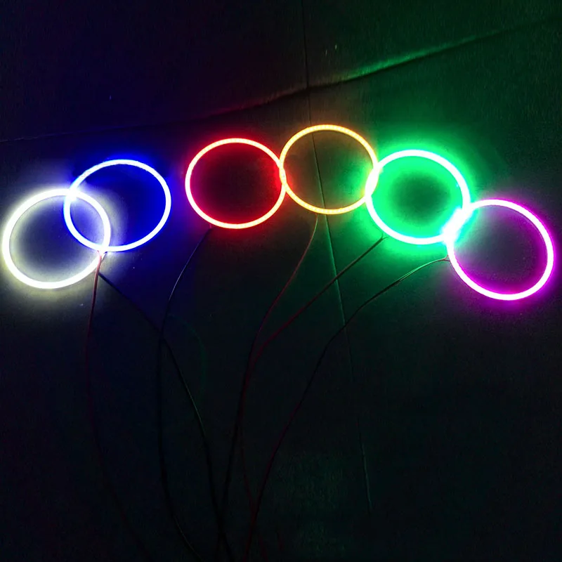 Новый хит 12 В COB LED Halo Кольцо ангельские глазки 70 мм-120 мм | Дом и сад