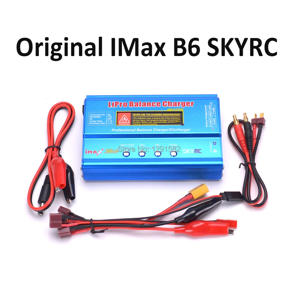 Оригинальный IMax B6 SKYRC 1 s 6s Lipo NiMh батарея баланс зарядное устройство для RC