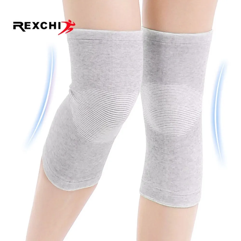 REXCHI 1 пара теплые наколенники бамбуковый уголь Защитное снаряжение для женщин и