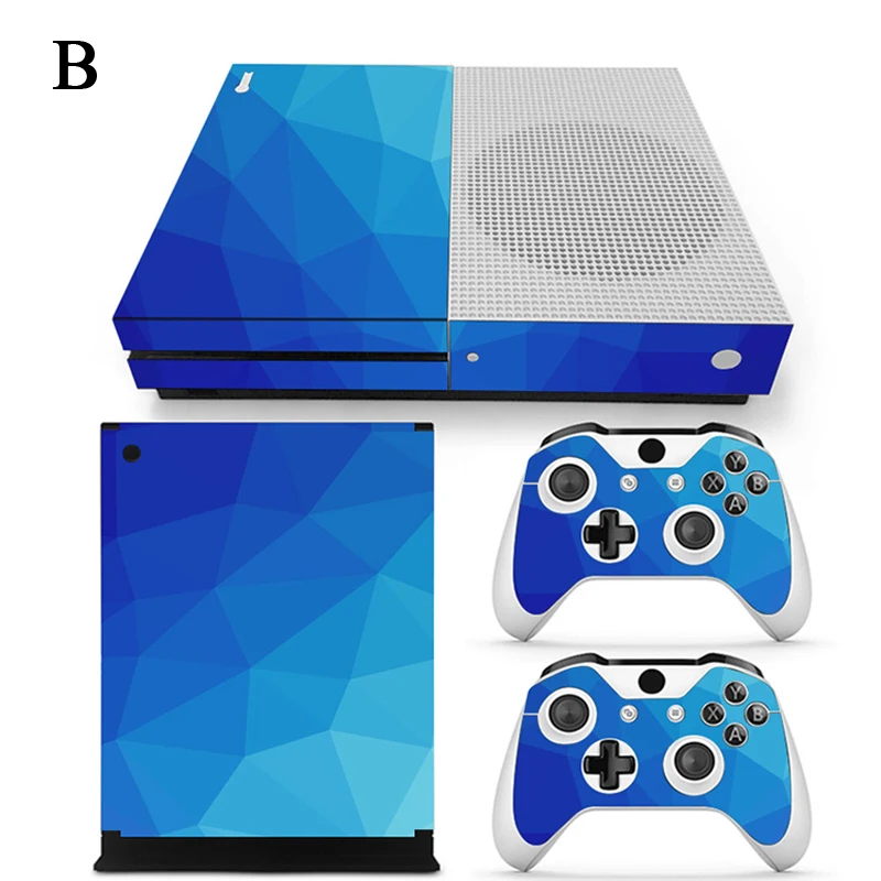 Game Console Skin Sticker Protector For Microsoft Xbox One Slim Artistic Protective Stickers Controllers | Электроника