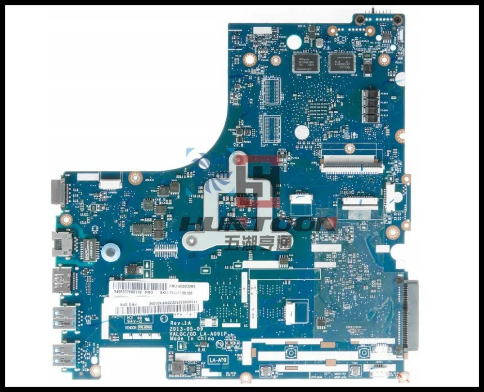Подлинная LA-A091P для Lenovo G505S материнская плата ноутбука VALGC/GD розетка FS1 DDR3 AMD HD8570 2 ГБ