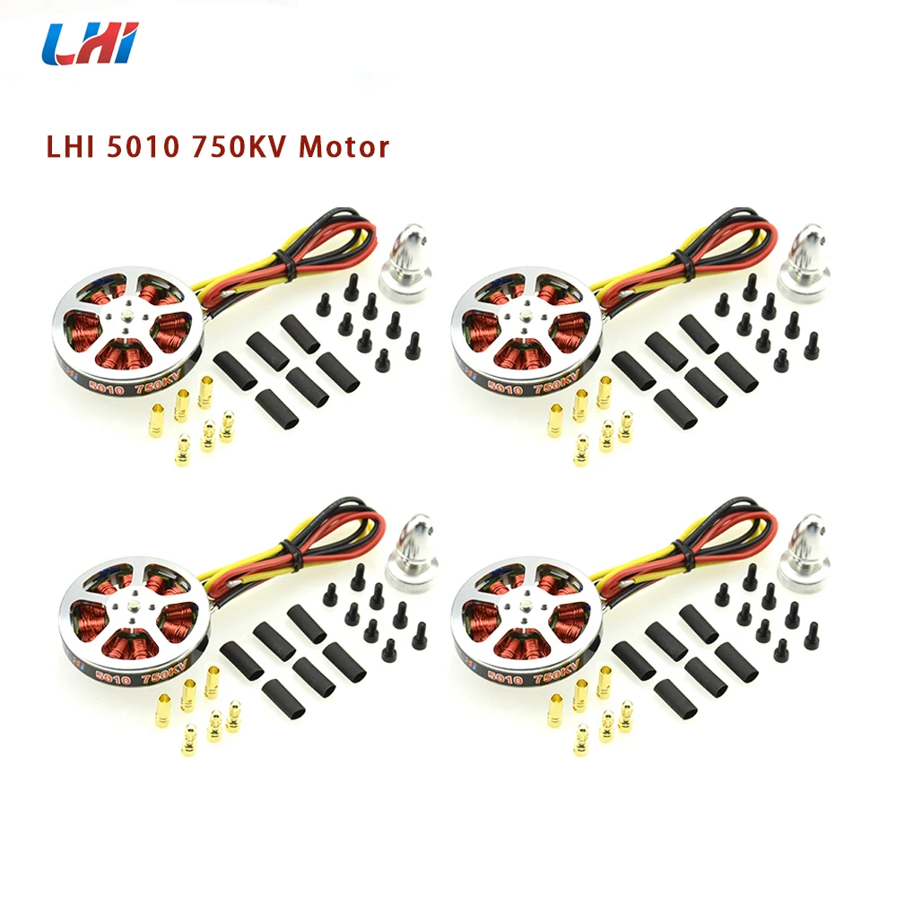 LHI 4x5010 750KV высокий крутящий момент бесщеточный двигатель для многоосевого